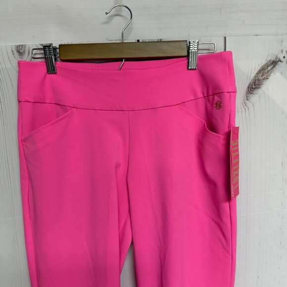 Lilly Pulitzer Corso Pants UPF 50+ 8 Cocatoo Pink NWT - Picture 3 of 11